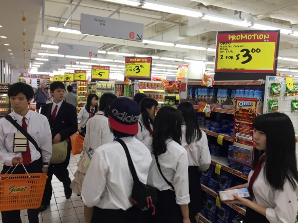 おかやま山陽高校調理・製菓科クルーズ船修学旅行⓪ 乗船前編