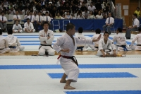 個人形に出場した木村優希(スポーツコース2年)は順調に勝ち上がったが、準々決勝では緊張したのか表情も固く形もガチガチで結果は負けたが、第5位に入賞した。