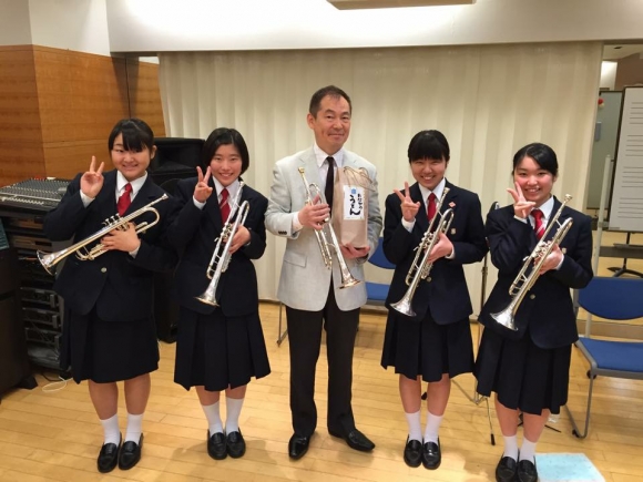 ◆NHK交響楽団佛坂先生のレッスンを終え記念写真！