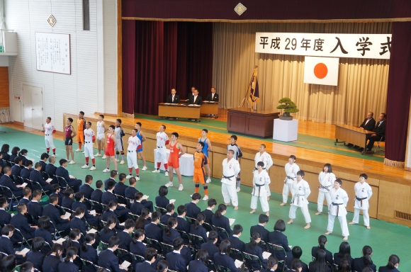 平成２９年度　入学式