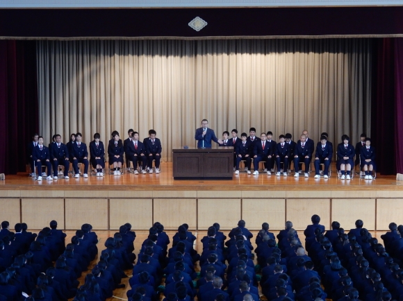 平成２９年度　生徒会立会演説会