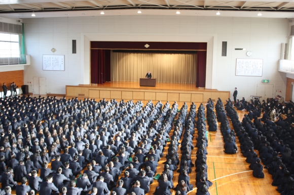 平成２９年度　第２学期　終業式