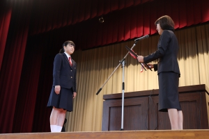 平成30年度 第1学期始業式・表彰伝達式