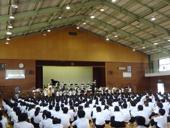 倉敷市立南中学校 音楽鑑賞会 吹奏楽部 【 文化系 】部活動 おかやま山陽高校