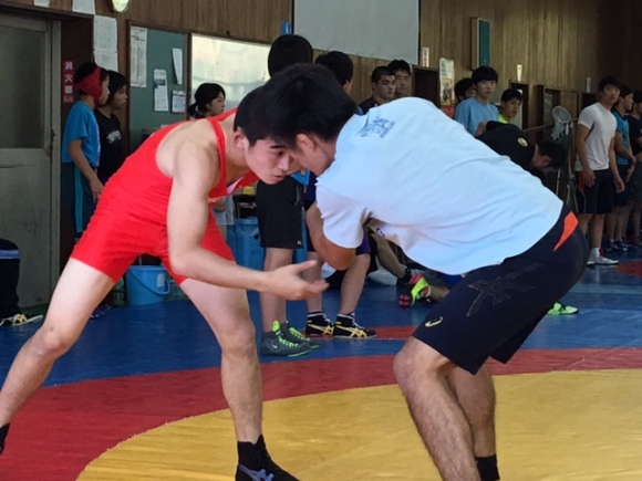 全日本出場の中野先生と田路選手