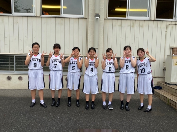 代替大会 女子バスケットボール部 体育系 部活動 おかやま山陽高校 代替大会 女子バスケットボール部 体育系 部活動 おかやま山陽高校
