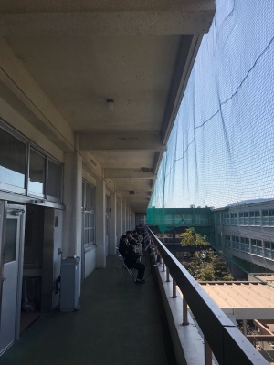 校舎に響く楽器の音…