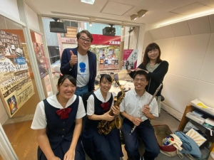 初めての生放送!