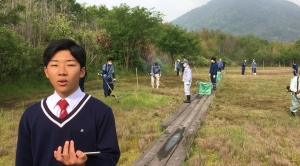 5月の除草作業取材