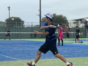 ソフトテニス選手権大会(個人)備西地区予選会