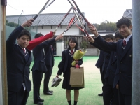 森淵先輩、花道を進む