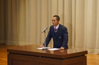 弁論を披露しました