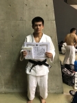 金鷲旗柔道大会で5人抜きを達成 山本裕馬