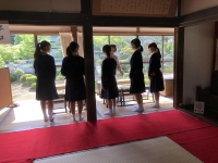 前日(4日)は準備の手伝いと練習です。