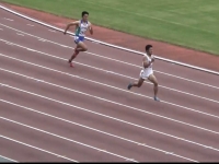 男子400m決勝　右　河田