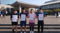 表彰状です!頑張りました~!