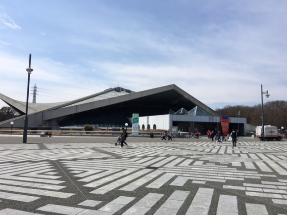 写真2    1964東京五輪レスリング会場