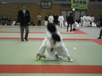 三宅の背負い投げが炸裂!