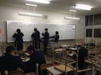 数学の平方完成と、戦っております!