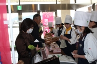 一年生はちょっと緊張気味・・・