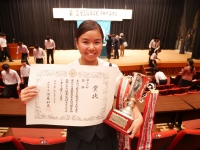 個人の部「優勝」おめでとう