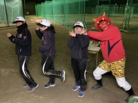 きゃー！鬼だ！
