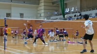 男子ダブルス優勝 原田・大村ペア