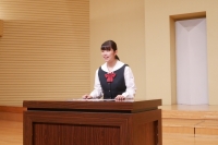 You Tubeで弁論披露