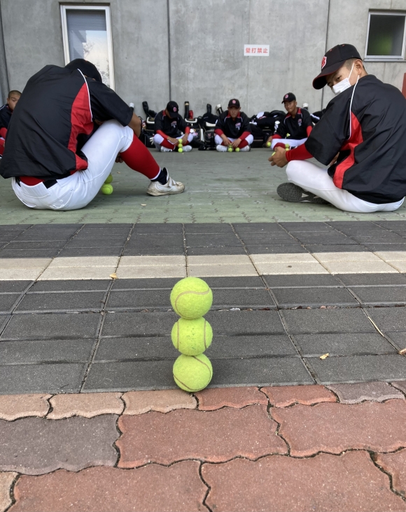 試合前の集中！