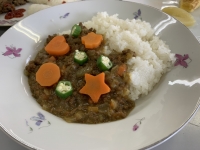 優勝チームのカレー