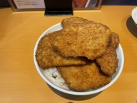 減量終わりに新潟名物たれかつ丼