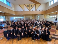 篠栗中学校吹奏楽部の皆さん、ありがとう！！