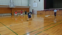 打ったらすぐ次!打ったらすぐ次!体が力むと動けません。