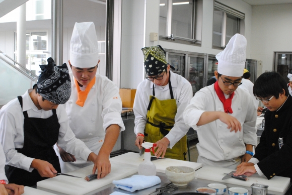 調理科1日体験入学 調理科 学科 コース最新ニュース おかやま山陽高校