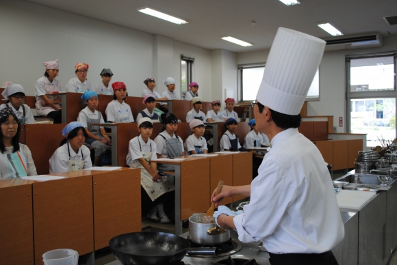 料理教室【玉島西中学校家庭科部】