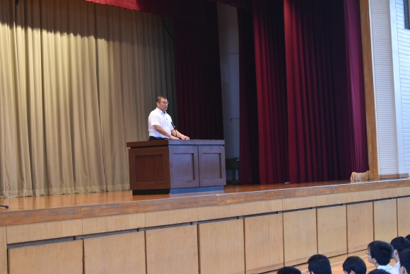 1学期終業式