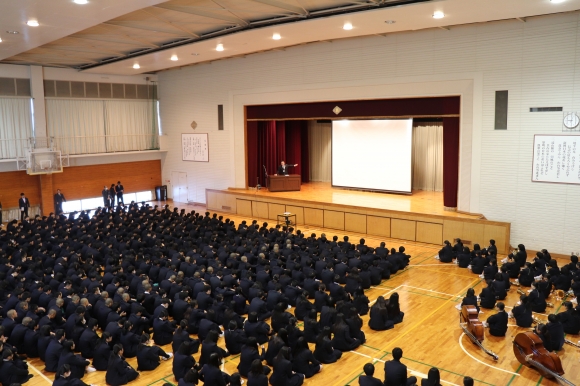 令和元年 2学期終業式