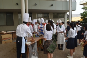 調理科 特製かき氷