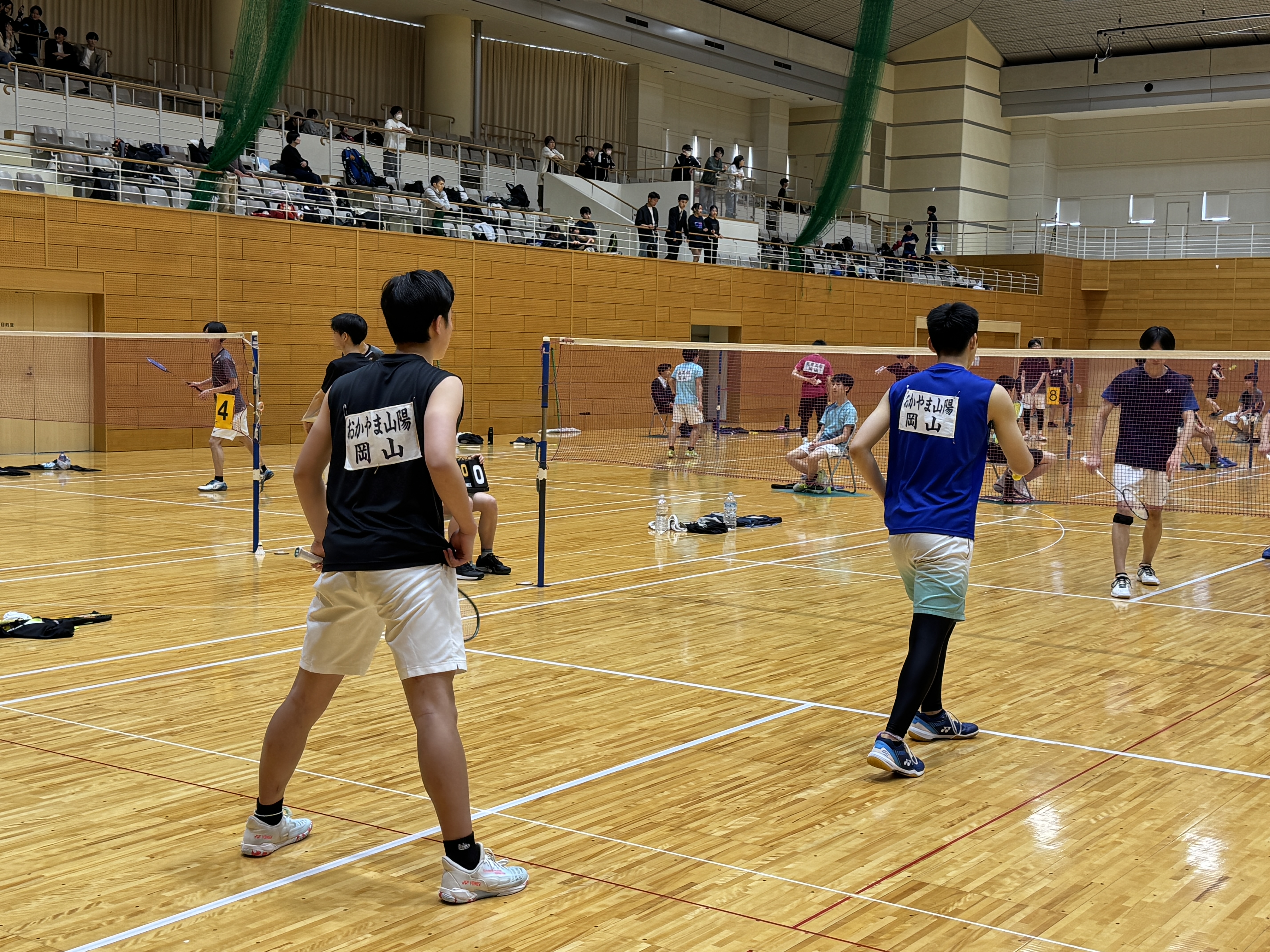 令和7年度岡山県高等学校　バドミントン競技備中支部地区予選　結果報告