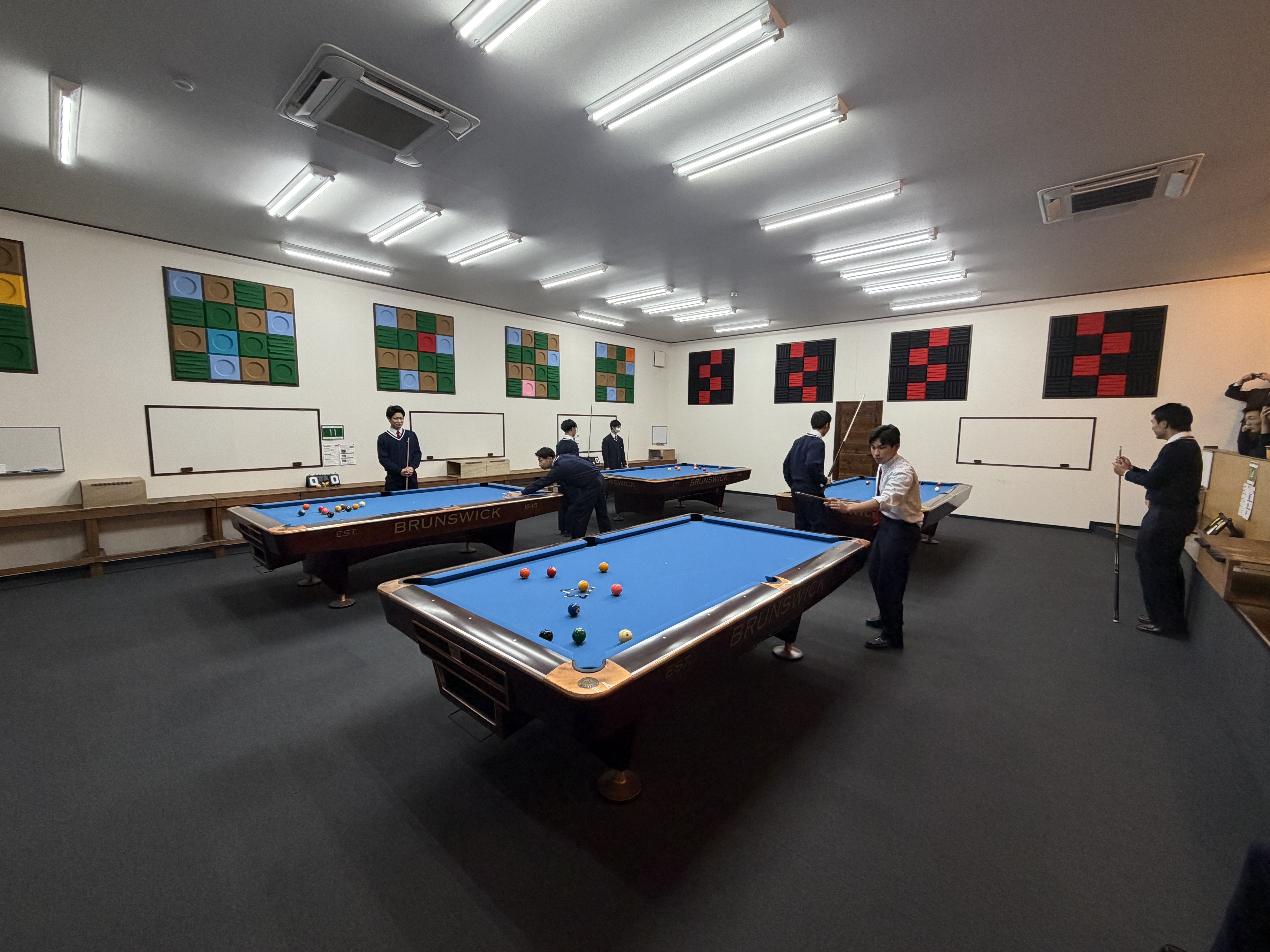 ビリヤード決勝トーナメント