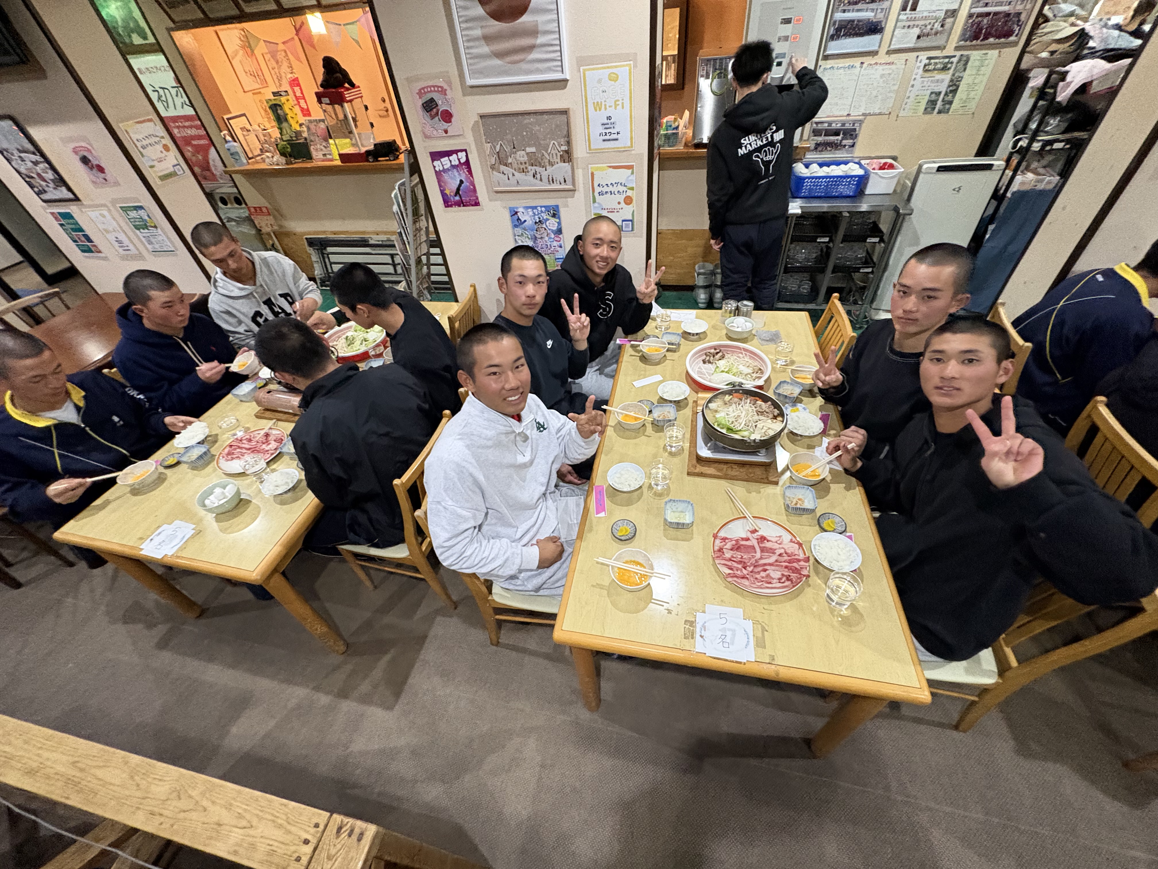 スキー教室　初日