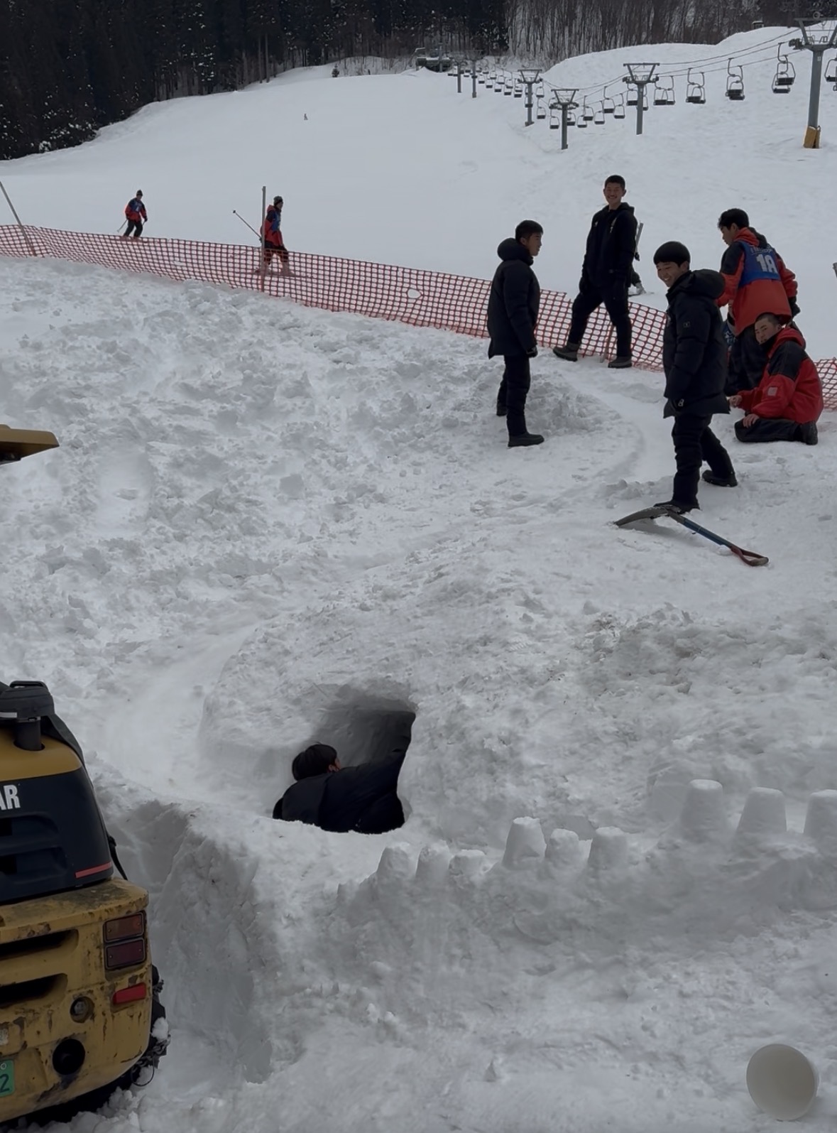 スキー教室2日目