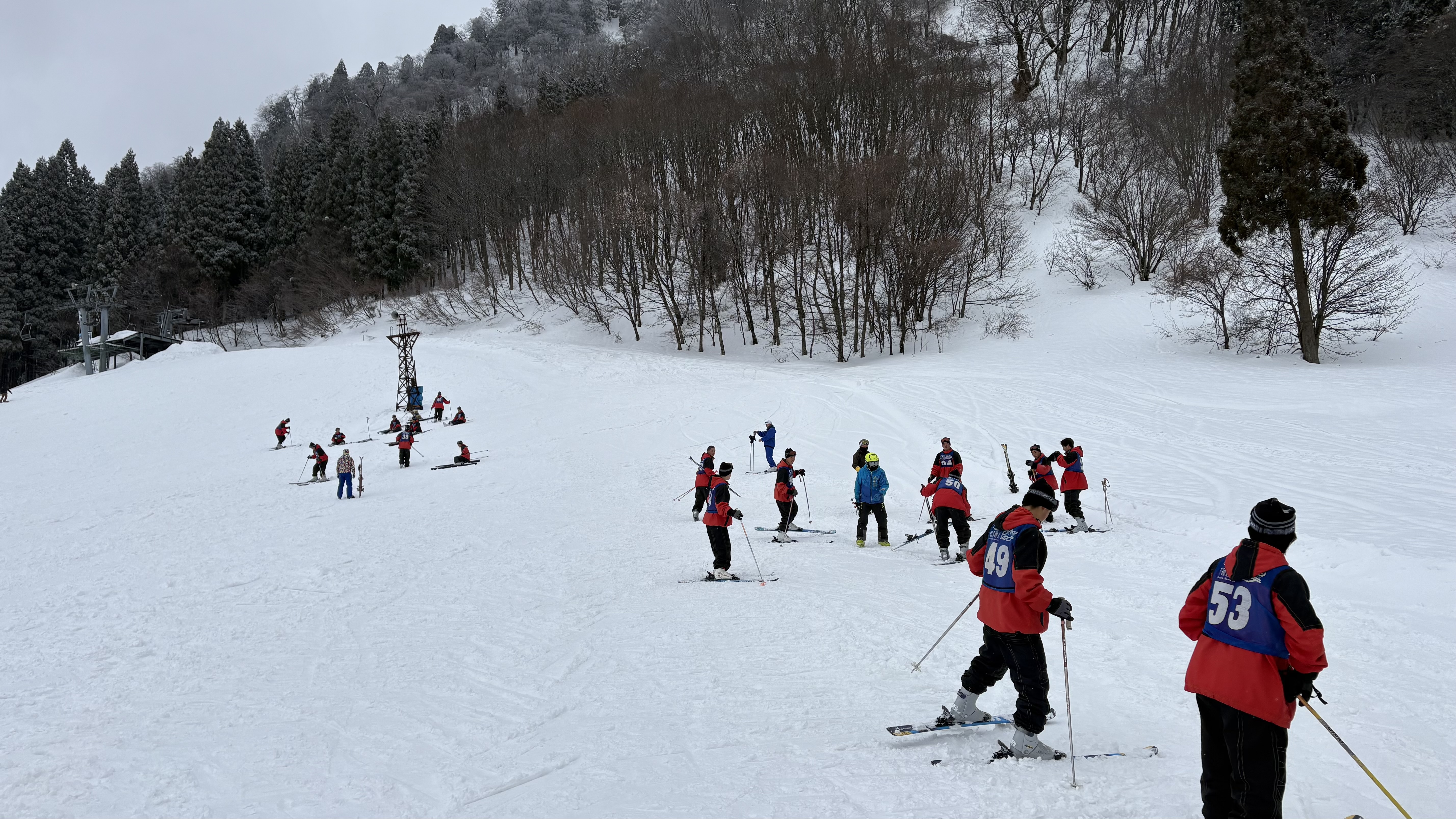 2班　スキー実習　1日目