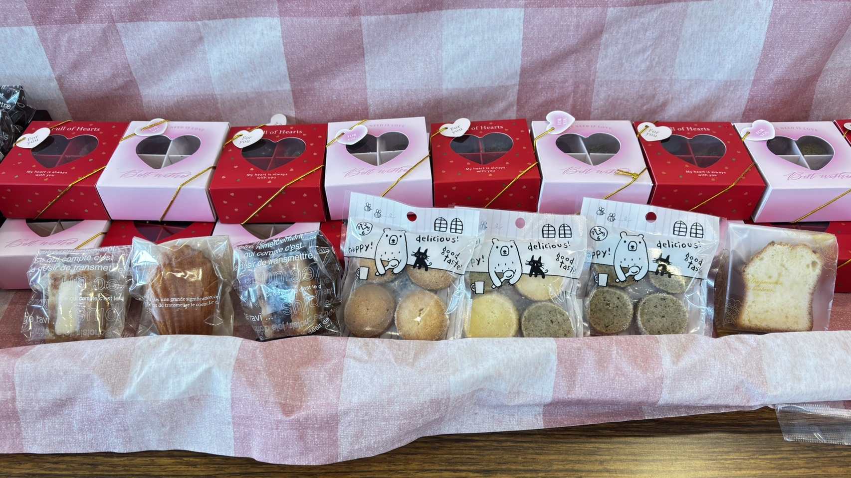 【製菓科】　笠岡生涯学習フェア　焼き菓子販売