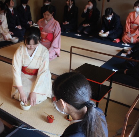 【製菓科】おひな茶会