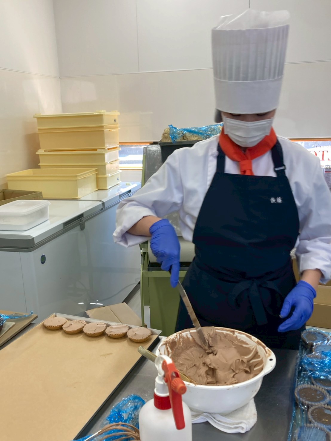 製菓科1年生　校外実習